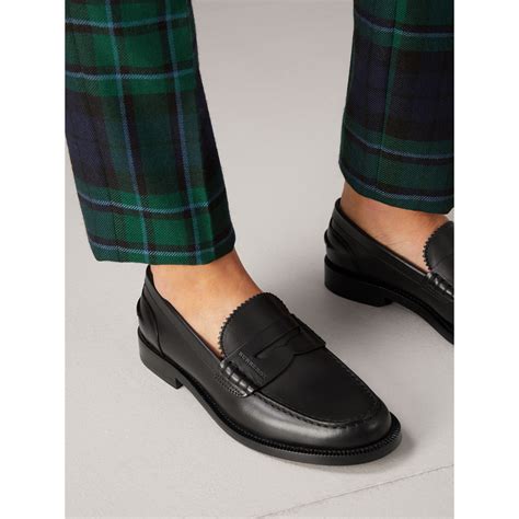 womens lugged sole loafers burberry|Burberry shoes for women.